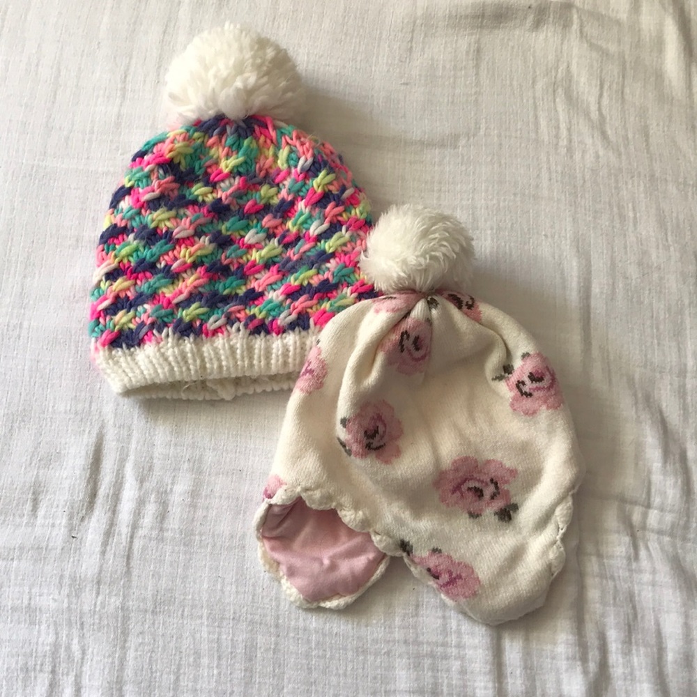 🔥4 for $25🔥 Baby girl winter hat bundle